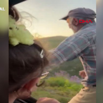 Sosyal medyada herkesi duygulandırmıştı, o dede ile torun buluştu