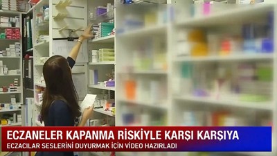 Eczaneler kapanma riskiyle karşı karşıya