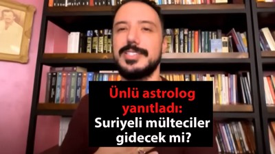 Hepsini bildi: Depremler, koronavirüs, yükselen ev fiyatları... Astrolog Can Aydoğmuş yanıtladı: Suriyeli mülteciler gidecek mi?