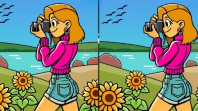 Deklanşöre basan iki genç kız arasındaki 3 farkı yalnızca Instagram'da en az bin takipçisi olanlar bulabiliyor