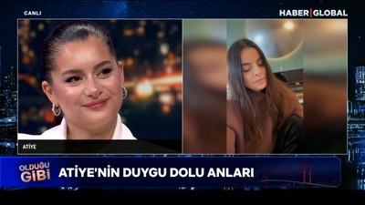Atiye'nin duygulandığı anlar: Gelen sürpriz mesaj karşısında gözyaşlarına hakim olamadı