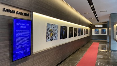 "Okyanusların Mirası" su altı fotoğrafı sergisi sanatseverlerle buluştu
