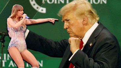 ABD Başkanı Trump'ın hedefinde bu kez Taylor Swift var: "MAGA affetmez!