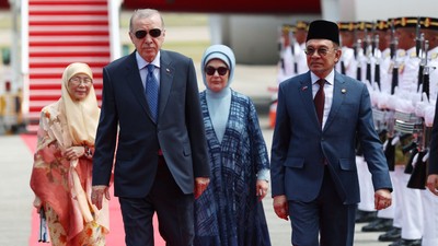 Cumhurbaşkanı Erdoğan, Malezya'ya vardı