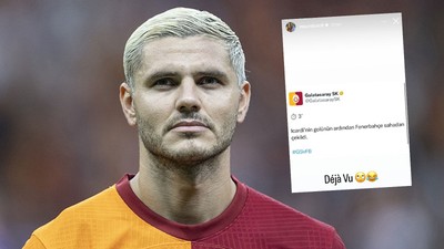 Icardi'den paylaşım: Deja vu