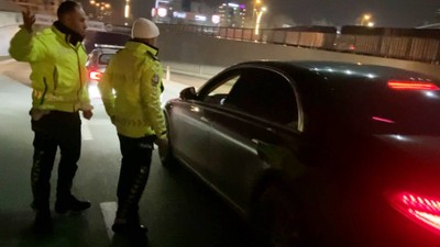 Aksaray'da 'dur' ihtarına uymayan şahıs, ''Biz Şahinci gibi değiliz'' dedi