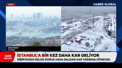 Tarih verildi: İstanbul'da kar ne zaman başlayacak?