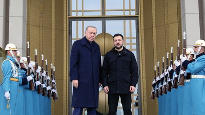 Zelenski'den Ankara'daki temaslarına ilişkin paylaşım