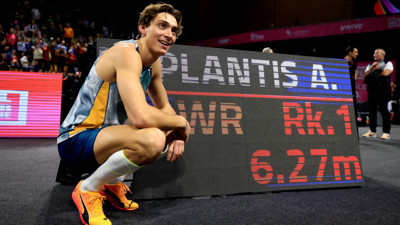 Duplantis 11. kez dünya rekorunu geliştirdi