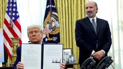 ABD Ticaret Bakanı Trump'a toz kondurmadı