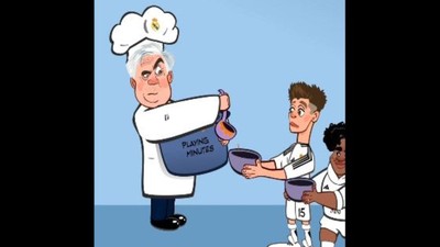 Ancelotti'den Arda Güler'e bir damla yemek! Hamid Sahari'nin yeni animasyonu olay yarattı!