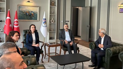 DEM Parti heyetinden DİSK'e ziyaret