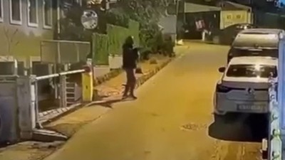 Şişli'deki Irak konsolosluğuna silahlı saldırının görüntülerine ulaşıldı