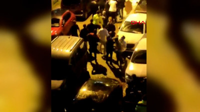 Düğün salonundaki tartışma sokağa taştı: O anlar kamerada