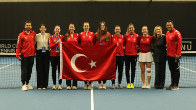 A Milli Kadın Tenis Takımı, Billie Jean King Kupası'nda Fransa'yı mağlup etti