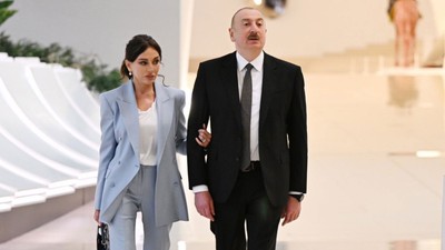 Azerbaycan Cumhurbaşkanı İlham Aliyev ve eşi Antalya'da