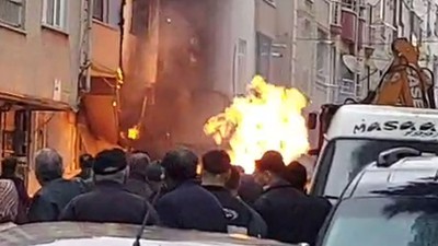 Avcılar'da doğal gaz patlaması