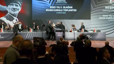 Beşiktaş Divan Kurulu'da gerginlik: Hasan Arat yumruklandı