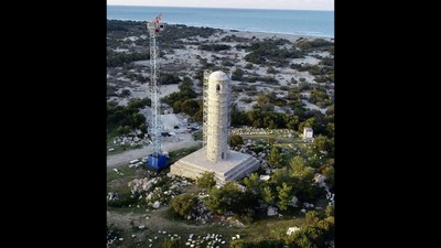 2 bin yıllık Patara Deniz Feneri'nin restorasyonu tamamlandı