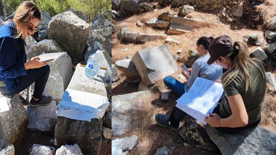 Antik Çağ'ın acımasız sporu Fethiye'deki Kadyanda Antik Kenti'nde ortaya çıktı