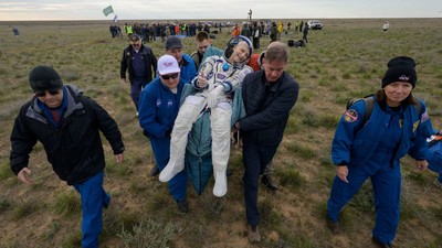 'Soyuz MS-26' uzay aracı Dünya'ya döndü
