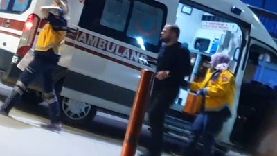 Bursa'da sokak köpeğine çarpan araç sürücüsü yaralandı