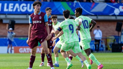 Trabzonspor, UEFA Gençlik Ligi'ni 2. sırada tamamladı