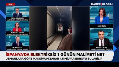 İspanya’da elektriksiz 1 günün maliyeti ne?