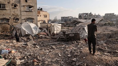 İsrail'in Gazze Şeridi'nde düzenlediği saldırıda 5 Filistinli hayatını kaybetti
