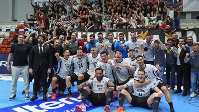Hentbol Erkekler Türkiye Kupası'nda şampiyon Beşiktaş oldu