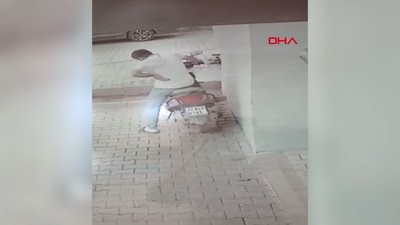 Gaziantep'te motosiklet hırsızlığı