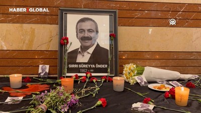Sırrı Süreyya Önder için taziye ziyaretleri sürüyor