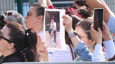 Mattia Ahmet Minguzzi cinayetinde 2'nci duruşma başladı! Çok sayıda kişi aileye destek için geldi
