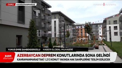 Azerbaycan deprem konutlarında sona gelindi