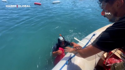 Denizden çamaşır makinesi çıktı