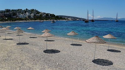 Muğla'da deniz suyu sıcaklıkları 25 dereceye dayandı