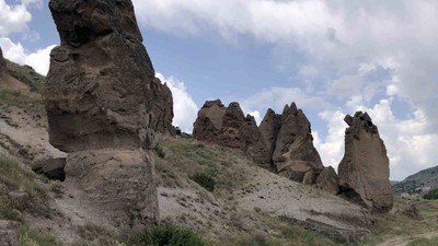 Sarıkamış’ın ’peri bacaları’ görenleri kendine hayran bırakıyor