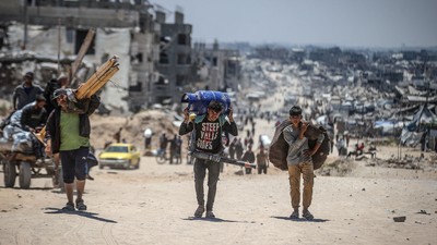 Gazze’de can kaybı 54 bin 981'e yükseldi
