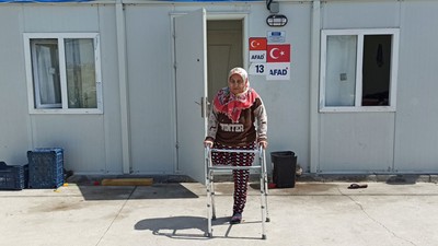 Kahramanmaraş depreminde hem bacağını, hem de ev hayaliyle biriktirdiği parasını kaybetti