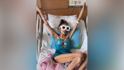 25 kiloya düşen Nihal Candan, yoğun bakım servisine kaldırıldı