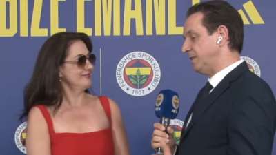 Fenerbahçe yeni sezon forma lansmanında kırmızı giyinen Meltem Cumbul neye uğradığını şaşırdı!