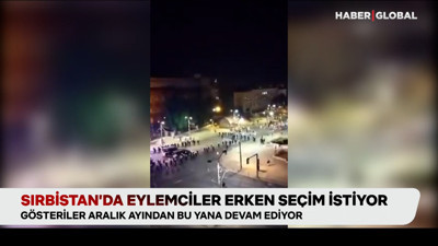 Sırbistan'da kaos dönemi