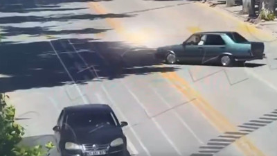Malatya'da cadde ortasında drift yapan sürücüye ağır ceza