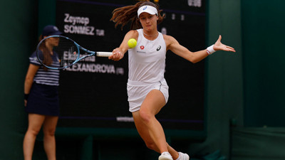 Milli tenisçi Zeynep Sönmez, Wimbledon'a 3. turda veda etti