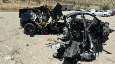 Malatya'da bir otomobil ikiye bölündü, 2 hemşire hayatını kaybetti