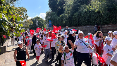 Çengelköy'de 5. Vatan Koşusu: 15 Temmuz şehitleri için koştular