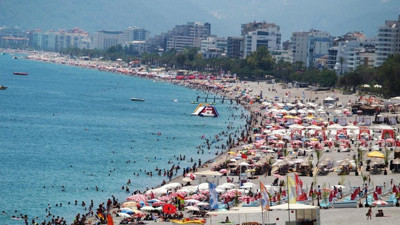 Antalya'da deniz suyu sıcaklığı