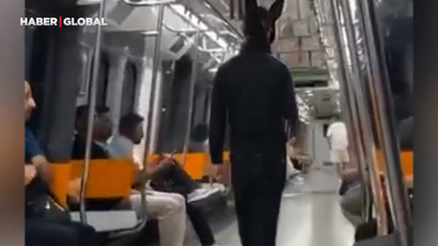İstanbul'da metroda elinde tüfekle gezen tavşan kostümlü şüpheli: "Partiden çıkmıştım"