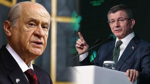 Ahmet Davutoğlu'nun randevu talebine, Devlet Bahçeli'den şartlı yanıt