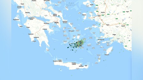 Ege'de depremlerin ardı arkası kesilmiyor, uzmanlar uyarıyor: Santorini Adası'nda volkan patlarsa...